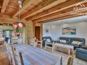Chalet montagnard 9 pers, 4 chambres, terrasse, jardin, proche commerces, animaux acceptés ! - FR-1-391-2